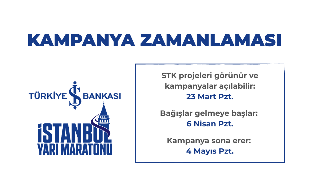 TÜRKİYE İŞ BANKASI İSTANBUL YARI MARATONU KAMPANYASI