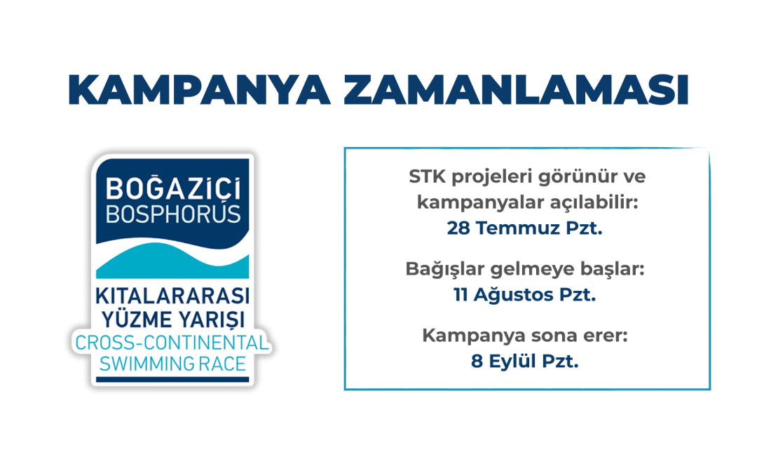 Boğaziçi Kıtalararası Yüzme Yarışı Kampanyası